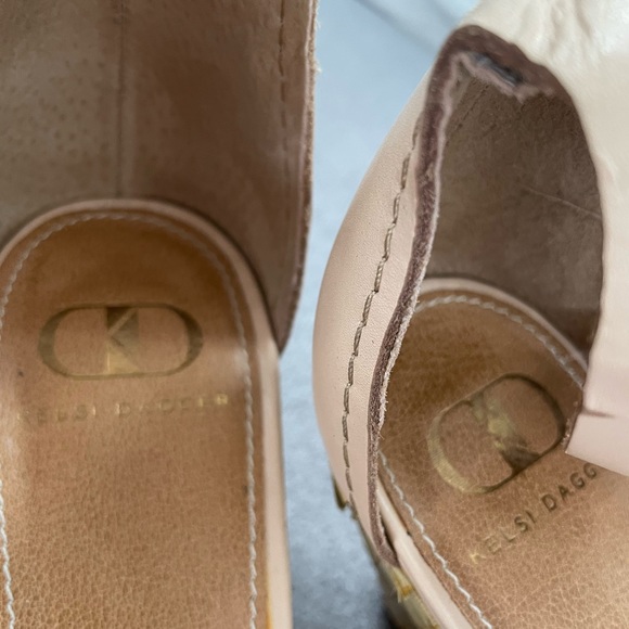 Kelsi Dagger | Wicker Wedge Size 9 1/2 - Picture 4 of 10